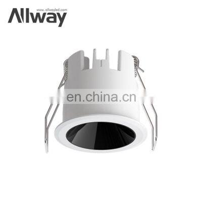 ALLWAY Commercial Low MOQ Project Installation Indoor Hotel Apartment 5W LED Downlight