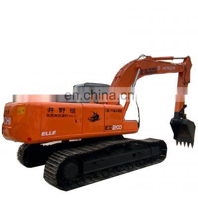 Used Hitachi EX200-5 excavator , Hitachi ex200-3 ex200-5 , original japan hitachi 200-5 120 bakhoe