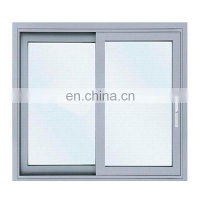Simple Design Aluminium Double Glazed Frame Glass Slide Aluminum Sliding Window