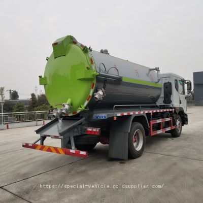 Vacuum Truck Reliable Performance High-quality Sewage Suction Machinery Producer