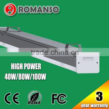 High power linear suspended LED light 40w/80w/100w led linear highbay