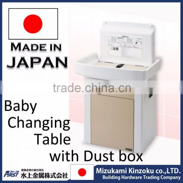 durable and reliable sanitary ware toilet baby changing table FA2 dust box attached type made in Japan