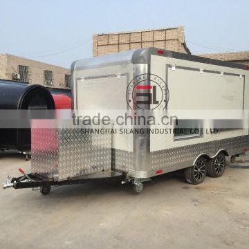 SILANG SL-6S food truck multi-function mobile food trailer sales used food trucks mobile food trucks Configuration of mechanical