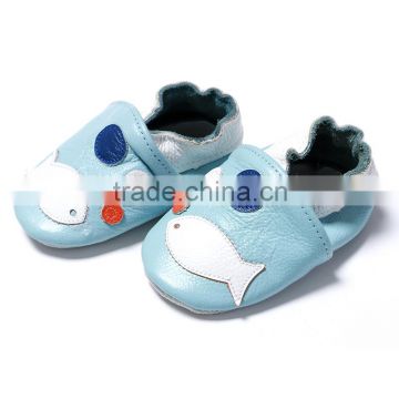 Cute kids soft shoes toddler infant baby shoes antiskid moccasin leather shoes                        
                                                Quality Choice