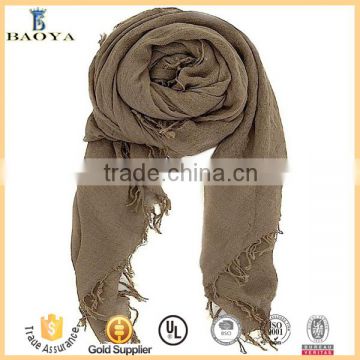 2016 New Design Small Checked Wool Scarf
