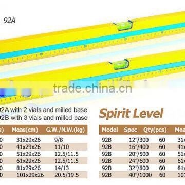 Top quality promotional magnetic Spirit Level