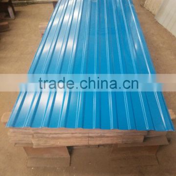 corrugated colored steel sheet /roofing material for house plant storage