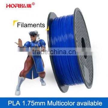 HORI 3D Printer PLA Filament,High Quality, 1.75mm, 3d printing PLA material, Multicolor Available(1kg or 3kg are optional)