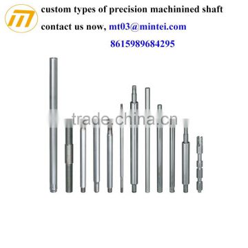 precision stainless steel grooved shaft