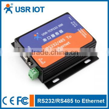 USR-TCP232-300 Serial to Ethernet Server RS232/RS485 to TCP/IP Converter Support AUTO MDI/MDIX