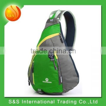 2015 new design ripstop outdoor sports sling triangle backpack