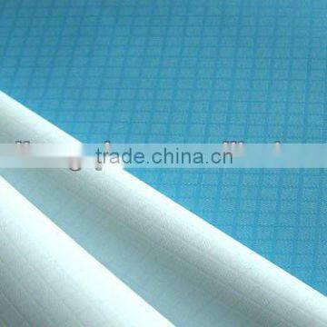 Polyester Microfiber Ripstop Fabric Semi Dull 0.3Twill