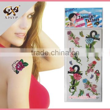 customized tattoo stickers/hand tattoo sticker/tattoo sticker coverup