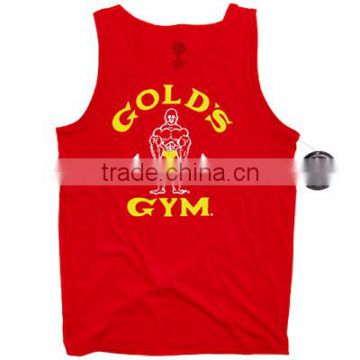 Gold Gym Muscle Joe Athlete Tank Red
