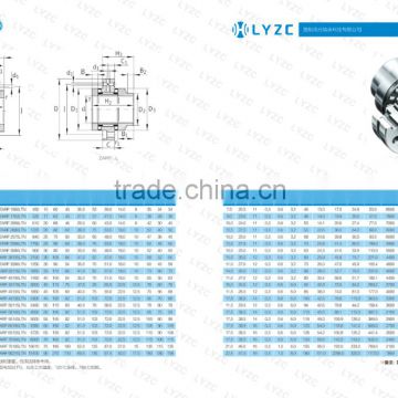 Great quality high performance high pricision needle roller bearings ZARF45130TN