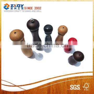 Round Wood Pepper Mill, Real Wood Pepper Mill, Pepper Mill Wood