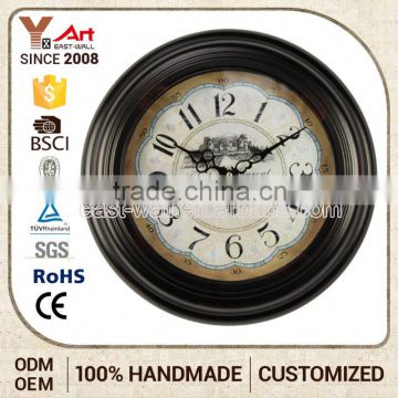Make To Order Decorative Vintage Style Wall Clocks Rectangle Clock
