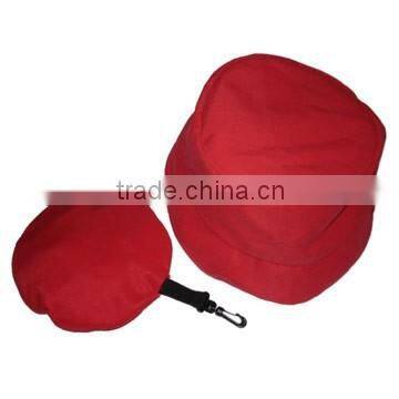 100% polyester microfiber foldable bucket hat