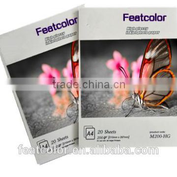 Factory supply matte photo paper inkjet paper, A3 A4 3R 4R 5R and roll photo paper