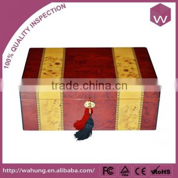 Top grade polishing wooden cigar packaging box for sale