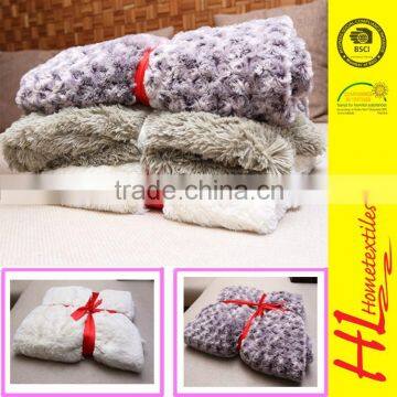 HLHT free sample available exquisite comfortable best fleece blanket throw