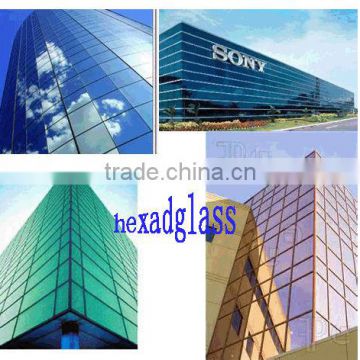 Hexad Bronze, Grey, Blue, Green and Pink REFLECTIVE FLOAT GLASS
