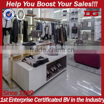 Hot sale modern shop counter top display for garment store