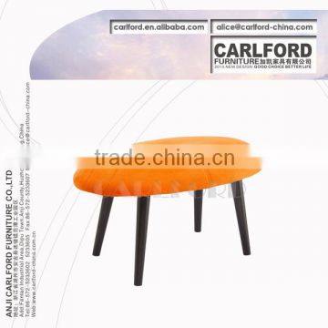 2014 home furniture modern stool fashion chair long velvet stool I039-8-i