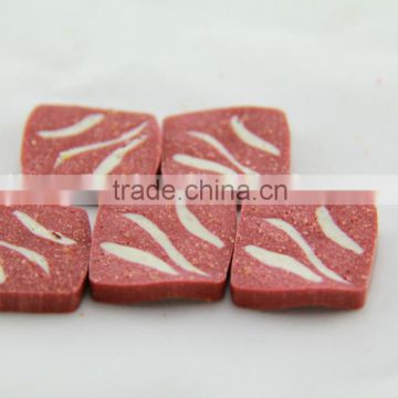 food factory (shaped squared beef pieces)