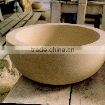 round marble stone cabinets