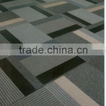 Nylon 6.6 carpet tile,size 24 " x 24",ecosoft cushion PU backing