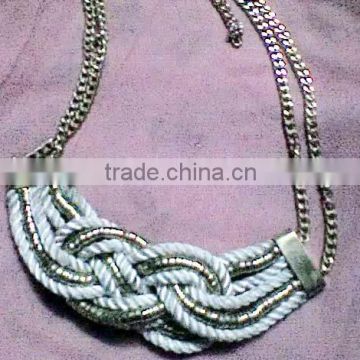 handmade rope necklace