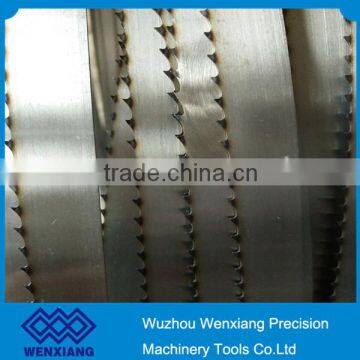 Cutting meat and bone quenching band saw blade for steel strip with hard teeth