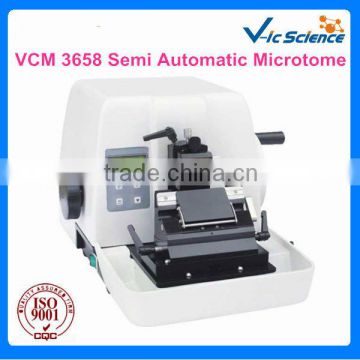 100% direct factory semi automatic microtome with computer control