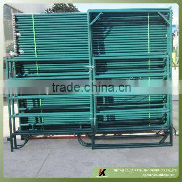 Portable farm fence gate panel