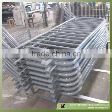 Hot sale cheap price super quality 38mmOD frame powder coated portable metal crowd contol temporary barrier