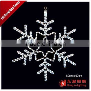 outdoor waterproof holiday lighting led snowflake Christmas decoration motif light