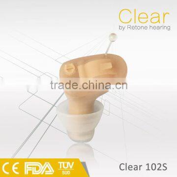 Invisible CIC Hearing aid, Analogue Modular CIC sound amplifier