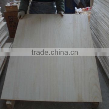 China paulownia kiri furniture edge glued panel