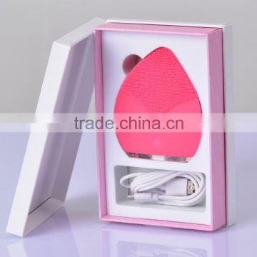 Built-in lithium beauty products wholesale face cleaning brush