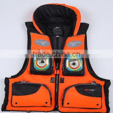 Adult Buoyancy Aid Fishing Sailing Kayak Canoeing Life Jacket Vest Mutil-Pockets