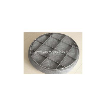 Best Price Bottom Assembing SS Demister Pads For Tower Device
