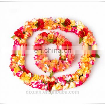 Wedding Flower Garlands Hawaiian Flower Lei Flower Wreaths Set