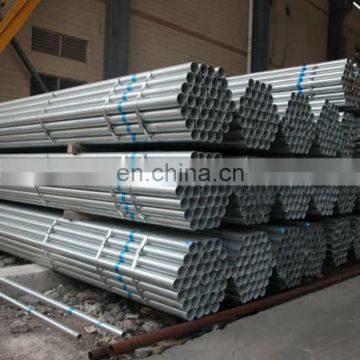 Hot Dipped Galvanized pipes Q195 Zinc coated Round gi Steel Pipe for building material