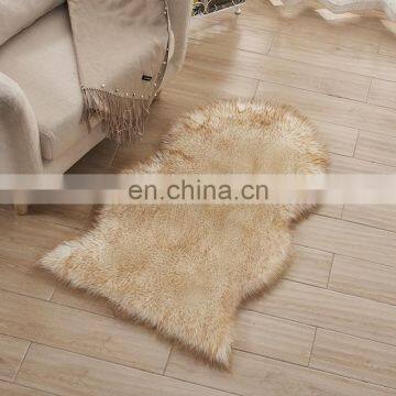 customized design faux fur carpet with low price