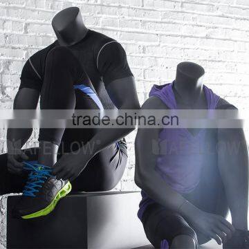 2015 hot sale headless sport male mannequin