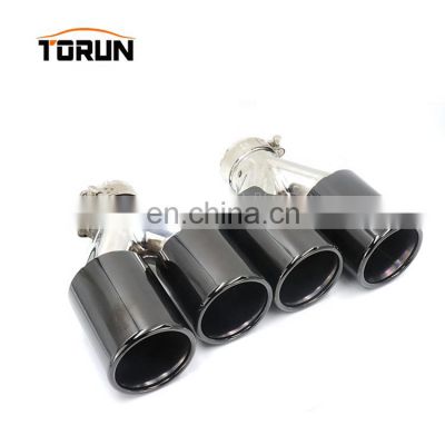 High performance universal double led exhaust tip