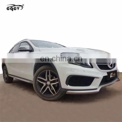 Perfect fitment PP material Amg gla63 style body kit for Mercedes Benz GLA-CLASS front bumper rear bumper