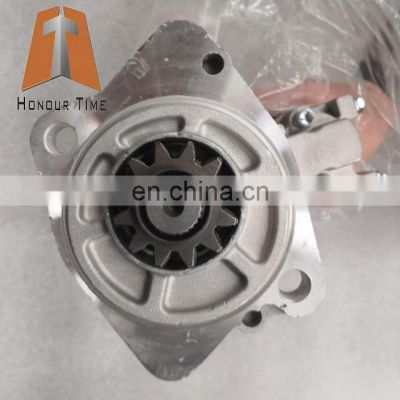 Excavator SY245  electric parts starting motor for D06FRC-TAA  diesel engine parts starter motor 12T