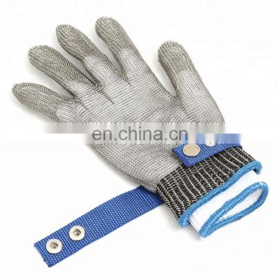 Stainless Steel Wire Chainmail Cooking Glove Meat Slicer Gloves Metal Mesh Hand Gloves
